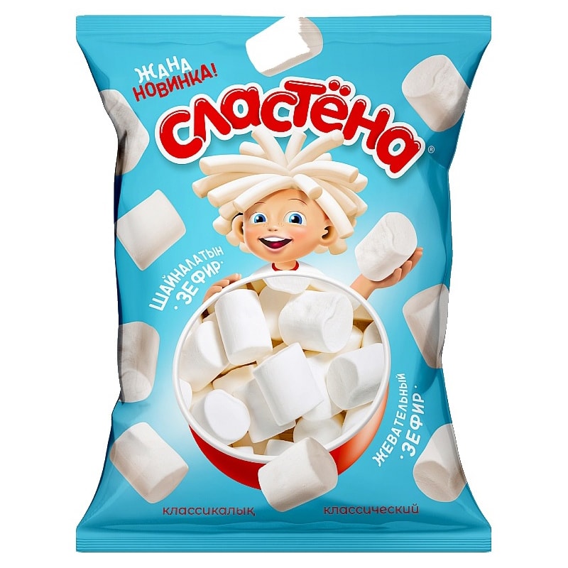 Зефир ваниль Сластена, 75 гр.